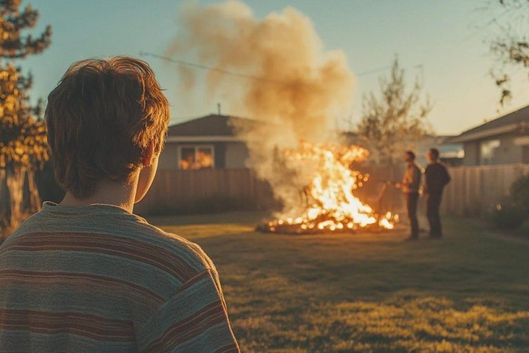 Mon voisin fait du feu dans son jardin : que faire ?