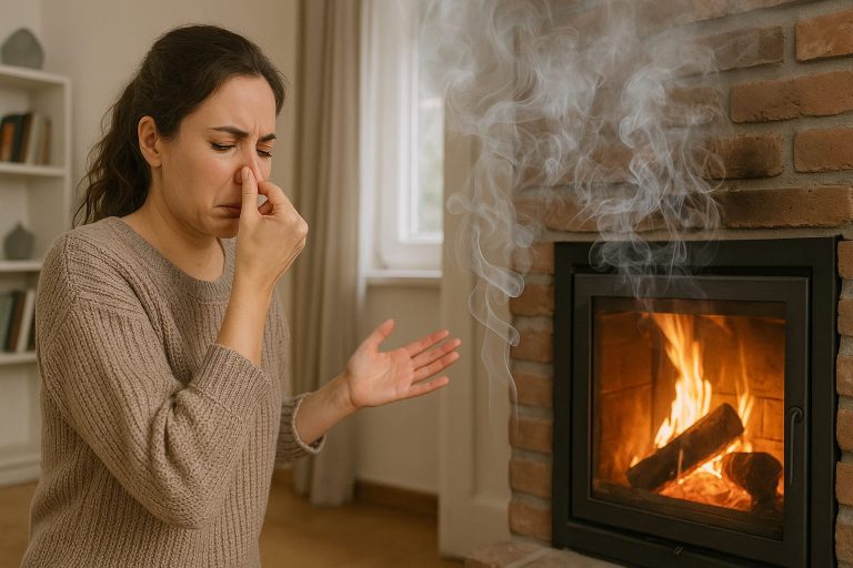 odeur de fumée de cheminée dans la maison